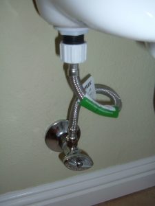 Leaking toilet